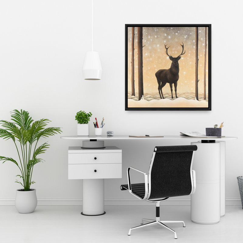 " Roe Deer In Winter "