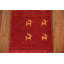 Tapis rouge tribal Gabbeh