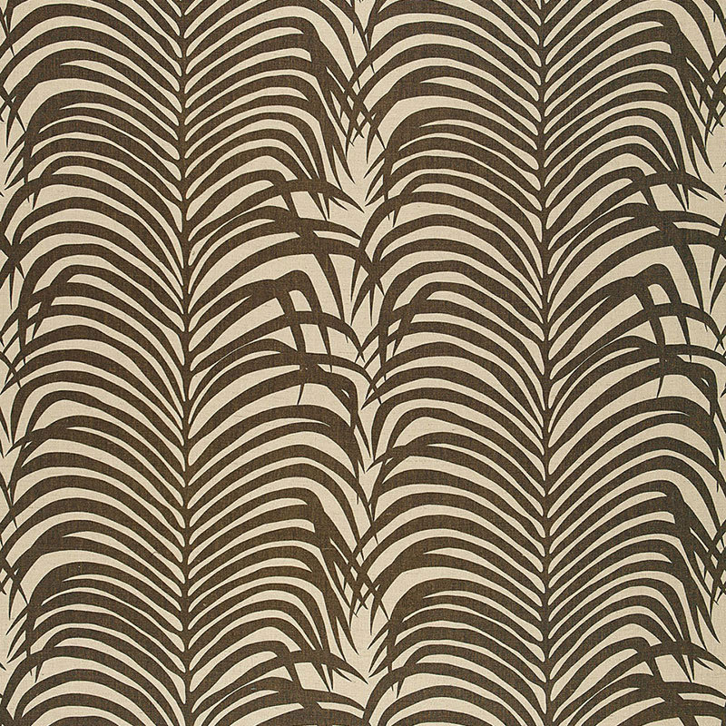 Zebra Palm Fabric