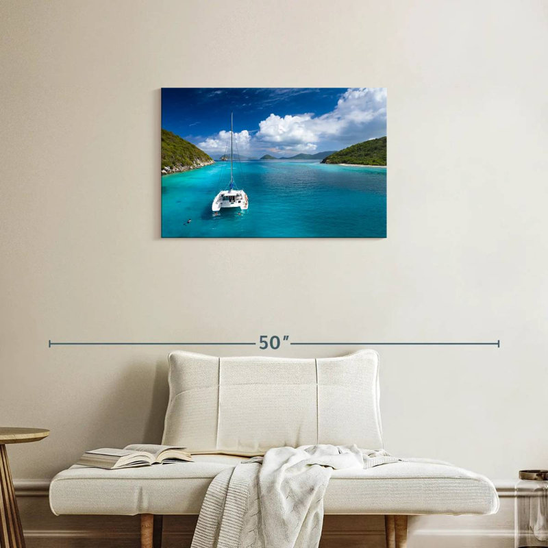 Mehar Lovango Cay Catamaran, 20" H x 30" W