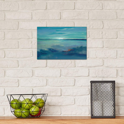«Blue Ciel» par Victoria Jackson, reproduction d'art encadrée