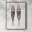Vintage Snowshoes Framed Print - Solid Wood-52848821