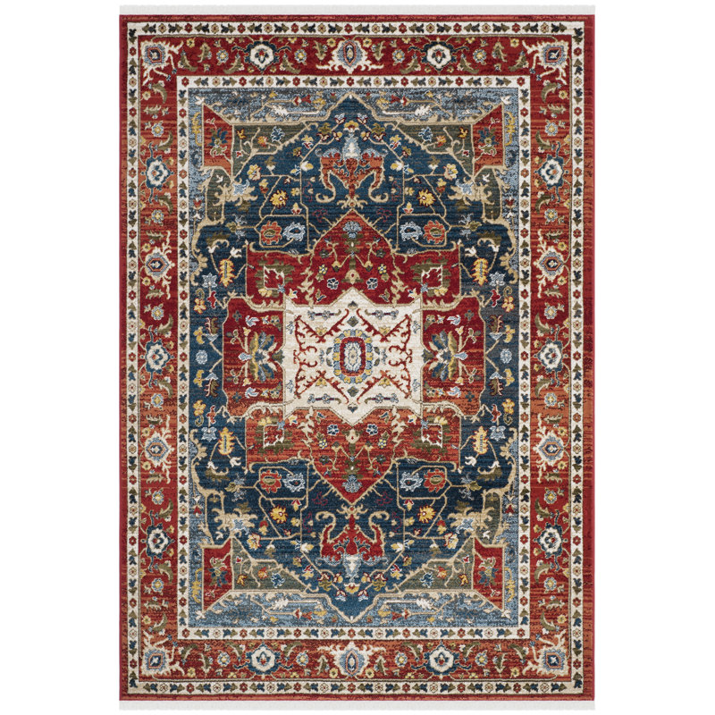 Tapis performance oriental Camille Lauren Ralph Lauren, Rectangle 5 pi 1 po x 7 pi 6 po