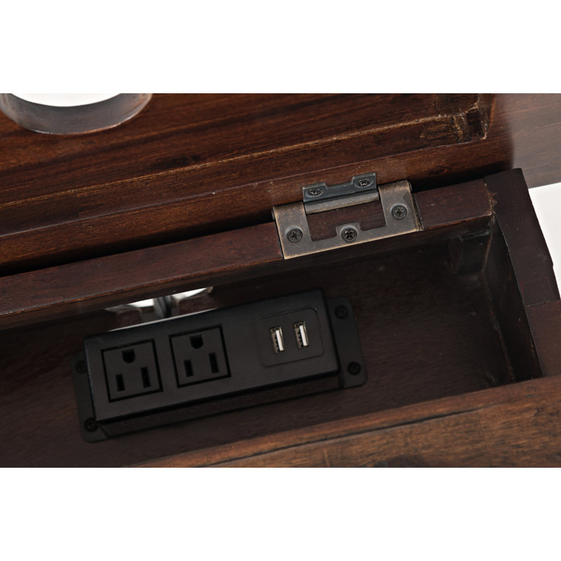Cadwell 3 - Drawer End Table with Storage and Built-In Outlets