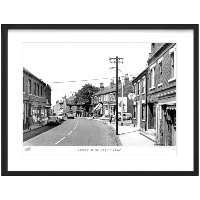 Kippax, High Street C1965 - Single Picture Frame Print, 28cm H x 36cm W x 2.3cm D