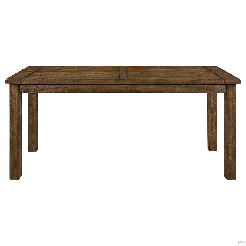 Amarillo Rustic Golden Brown Rectangular Counter Height Dining Table