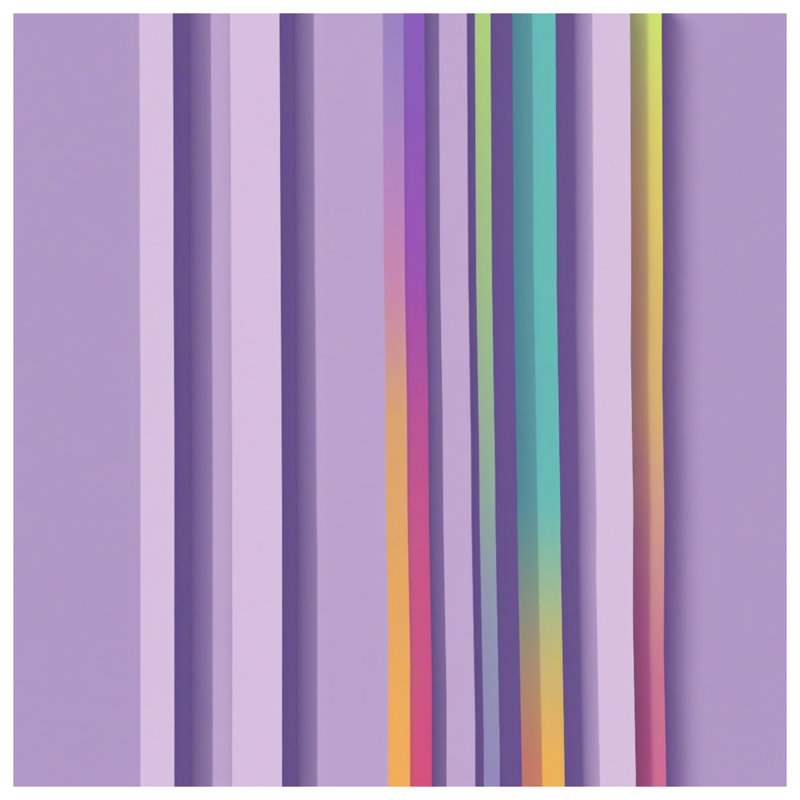 Tapis de bain à rayures verticales arc-en-ciel, L 34 po x L 21 po