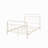 Citron White Finish Full Bed