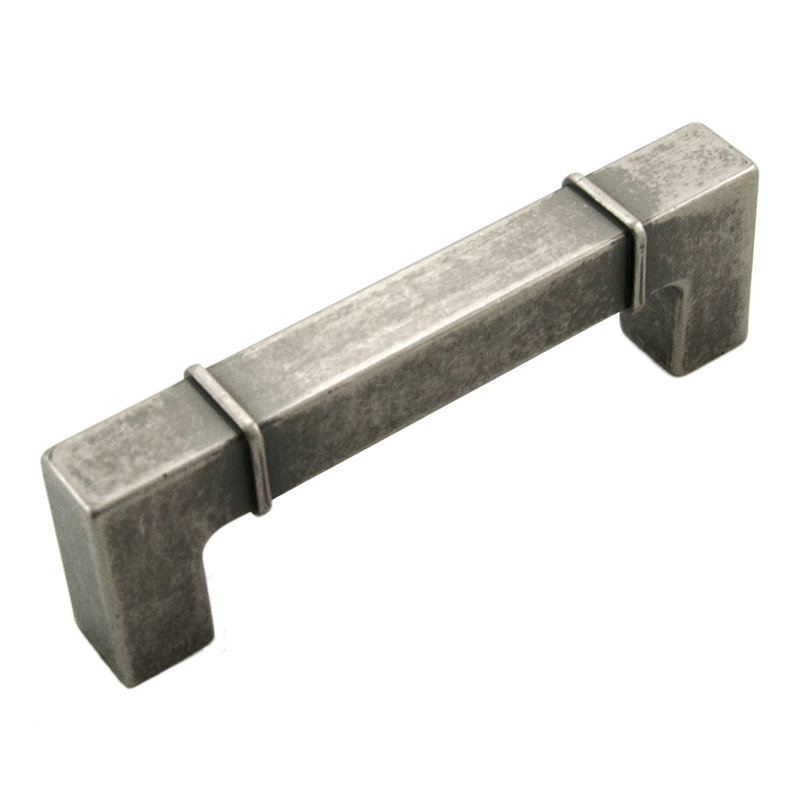 Newbury Bar / Handle Pull, Weathered Nickel