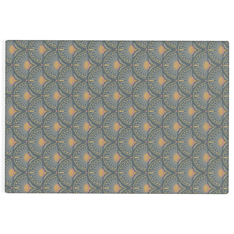 Tapis rectangulaire Ophelia avec envers antidérapant, Rectangle 8 pi x 10 pi