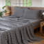 Ensemble de draps 100% coton lavé MooMee-119224422-119224430