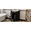 Meuble-lavabo 24 po avec lavabo supérieur, meuble-lavabo moderne avec 2 tiroirs et un tiroir basculant, meuble-lavabo simple-781438921