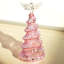 Décoration d'arbre de Noël en verre - Décoration de Noël pour table, centre de table de Noël-1629481271