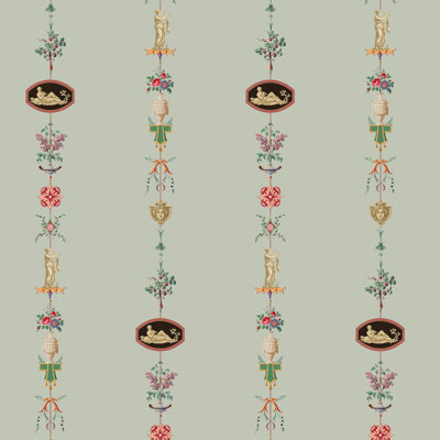 Papier peint NeoClassical Stripe - Antique Glaze
