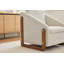 Fauteuil en tissu d'ameublement Chenille-713360131