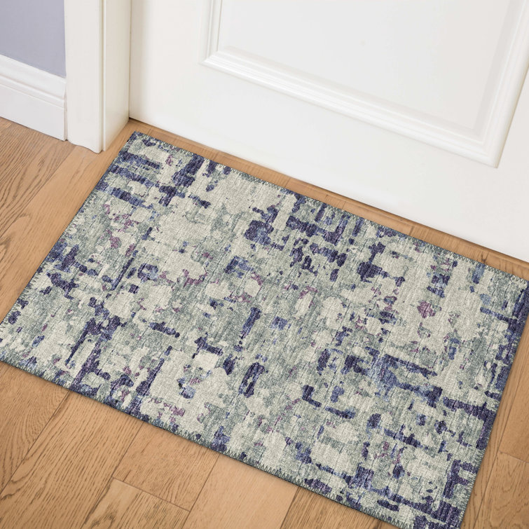 Lytisha Chenille Abstract Indoor Rug