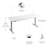 Adjustable Metal Base Standing Desk-423028432-423028413