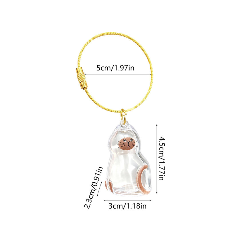 Polyester Dog Knee Pads Pet Hair Keepsake Box Keychain Cats Pelt Memorial Pendant Small Box For Pet Pelt Remembrance Locket Keyring For Dogs Cats Pet Memorial Jewelry For Pet Lovers