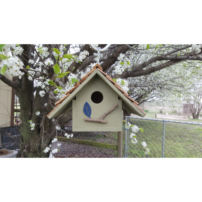 Maison d’oiseaux 7 po x 9 po x 7 po Minas