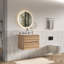 Meuble-lavabo mural simple avec lavabo en céramique Caryll, armoire de rangement moderne avec charnières à fermeture en douceur DTC, pour salle de bain, appartement et hôtel-838290733-808778444-833645116