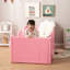Toddler Floor Bed with Removable Safety Rails and Storage Bag, Kids Bed for Girl and Boys, Standard Crib Size, Safety Upholstered Child Beds, Low to Floor Design-1878986709