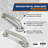 Highcraft Grab Bar for Bathtubs and Showers, Shower Grab Bars for Seniors and Elderly, Safety Bar for Bathroom 1.5" ADA Compliant Grab Bar, Heavy Duty Stainless Steel Shower Handle Wall Mount-111966727