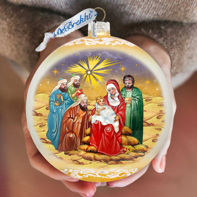 5.5'' Glass Ball Ornament