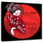 Geisha japonaise rouge Leisha-109216824
