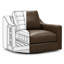 Chaise pivotante classique Ramba-1283281730