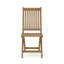 Tropico Folding Teak Patio Dining Chair
