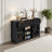 Alston 55'' Sideboard Buffet Cabinet With 3 Drawers-71795126