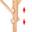 213cm Rectangular Adjustable Folding Table