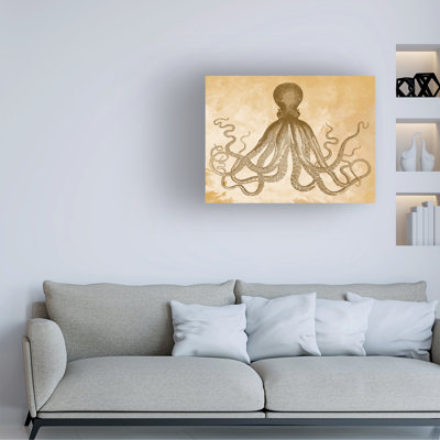 Marcus Jules Octopus II Canvas Art
