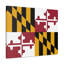 «Maryland State Flag» sur toile-1594919902