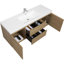 Meuble-lavabo mural moderne pour salle de bain-854221679