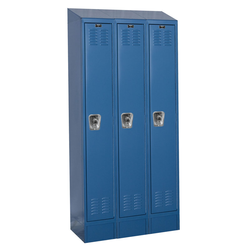 Casier large à 1 étage pour 2 étages ReadyBuilt II, L 36 po x P 12 po x H 82 po, Bleu marine