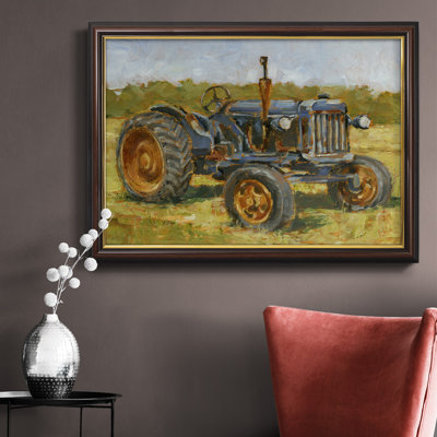 Rustic Tractors III " Rustic Tractors III " Painting Print