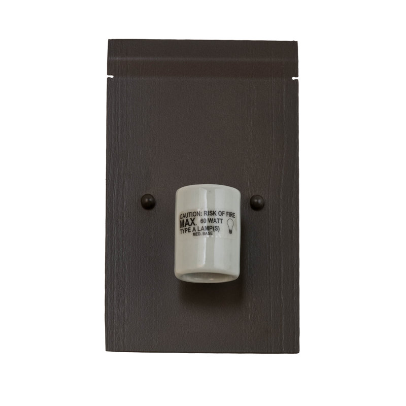 1 - Light Flush Mounted Sconce