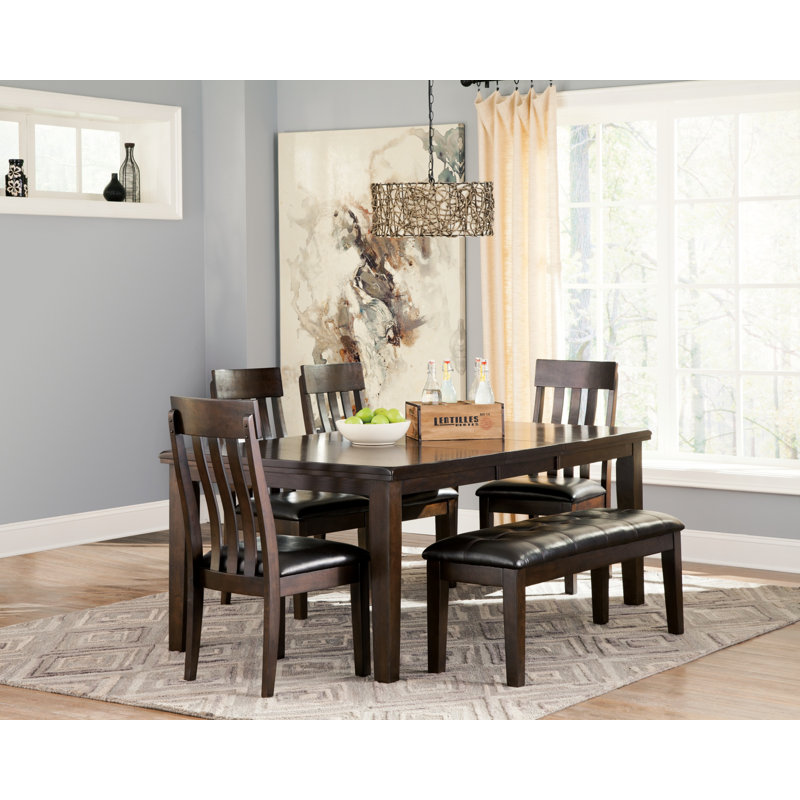 Bartons Bluff 6 - Person Four Leg Dining Set