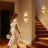  Alabaster Wall Sconce Modern Glass Shade Wall Light for Bedroom Living Room
