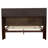 Cappuccino Queen Bed with Bookcase Headboard