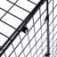 HOMCOM Fireguard Fire Safe Guard Extending Fireplace Wire Mesh Screen Cover