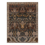 Handmade Wool Geometric Area Rug