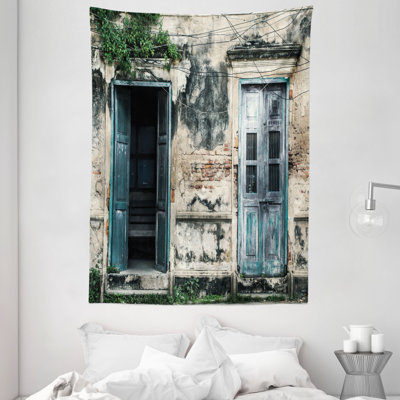 Tapisserie rustique en polyester