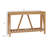 Console Table, Farmhouse Entryway Table With Storage Slatted Shelf, Rustic Sofa Table With Anti-Tipper For Living Room, Hallway-846301278