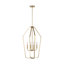 Lustre à quatre lumières Kennan de Génération Éclairage -116119473-116119480-116119484