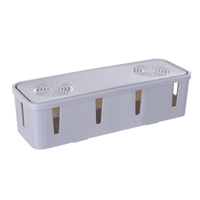 Multifunctional Convenient Home Power Socket Storage Box 1pc