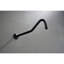 Bras de douche en acier inoxydable noir mat, bras de nettoyage robuste et simple en acier, entretien facile