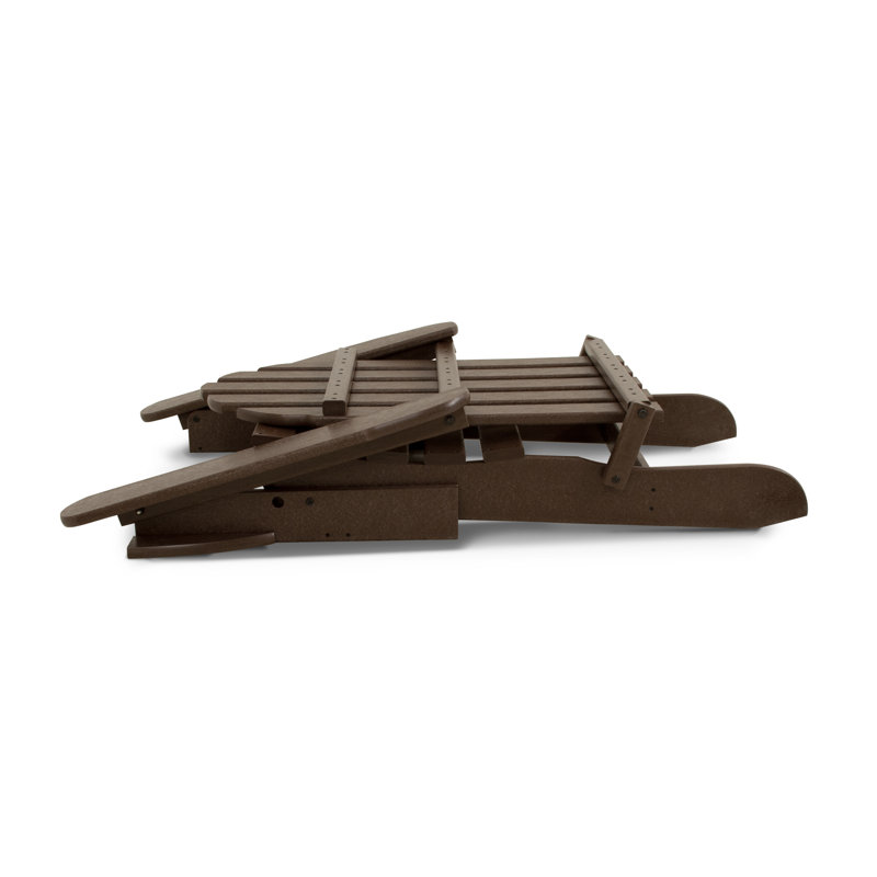 Adirondack pliant POLYWOOD Classics, Acajou