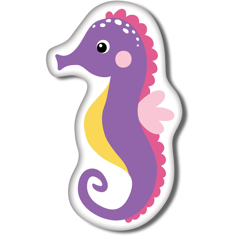  Housse de coussin et insert Seahorse